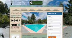 Desktop Screenshot of lefontanacce.it